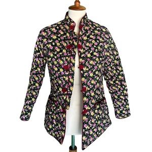 Vintage cotton Asian inspired jacket.